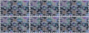 El çizimi Raster çizimi. Karalama elementleri. Duvar kağıdı, web sayfası arka planı, ambalaj kağıdı, davetiye, broşür, afiş veya web sitesi için kusursuz çiçek deseni kullanılabilir.