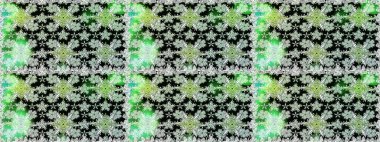 Raster illüstrasyonu. Küçük çiçekli şirin bir desen. Çiçek ve yapraklı çiçek deseni.