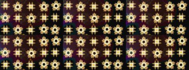 Renkli Yaz Temalı eskiz kalıbı. Düz Çiçek Elementleri Tasarımı. Çiçekli eskiz çizimi. Kahverengi renkte çiçekler.