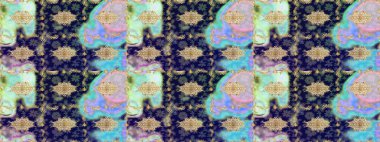 Sembol bayramı, yeni yıl kutlamaları, altın desenler. Mavi renkte altın kar taneleri. Noel Altın Kar Tanesi eskiz modeli. Kış kar dokusu duvar kağıdı.