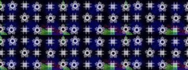 Renkli elementlerle Raster ilginç desen.