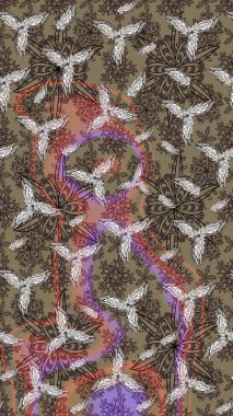 Tekrar eden çiçek arkaplanı, zarif bej renkli çiçek duvar kağıdı. Çiçek desenli bej renkler, el çizimi papatyalar, papatyalar..