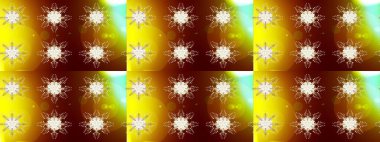 Raster kar taneleri arka planda. Raster illüstrasyonu. Kar tanesi rengarenk desen. Kar taneleri deseni. Soyut kar taneleri arkaplanda izole edilmiş düz tasarım.