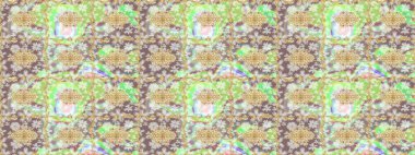 Raster illüstrasyonu. Soyut bir arkaplan çiz. Oriental raster klasik nötr ve altın desenli.