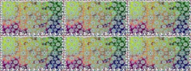 Yumuşak, bahar çiçekli arka plan. Çiçekli karalama şeklinde Raster çiçek deseni. Tarafsız renklerde çiçekler.