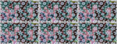 Çiçekler, yapraklar, dekoratif elementler, sıçramalar, lekeler, el çizimleri çizimleri ve Doodle çizimleri, grafik raster çizimleri.