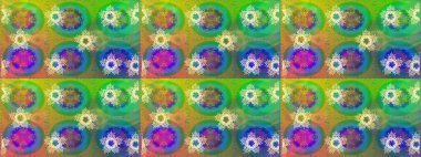 Noel süsleri ve Noel süsleri. Raster Noel soyut renkli arkaplan ve düşen kar tanesi.