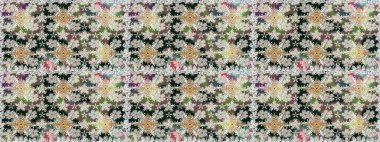 Çiçek desenli raster, nötr çizgi grafik desenli soyut raster arkaplan. Modern stil dokusu.