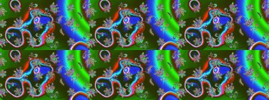 Raster güzel bir çiçek deseni çizmiş. Bahar mevsimi. Tatil havası. Nazik romantik baskı.