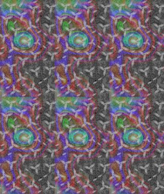 Güzel karalamalı çiçek desenli çizim. Küçük çiçekteki sevimli çiçek deseni. Güzel kumaş deseni. Raster illüstrasyonu.