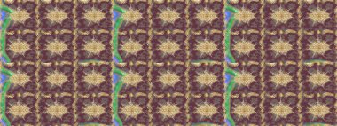 Paisley 'ler zarif çiçek desenli eskiz arka plan duvar kâğıdı çizimi klasik stil, modern 3D çizgili sanat eseri altın ve kahverengi desenli çiçek yaprakları ve süslemeleri..