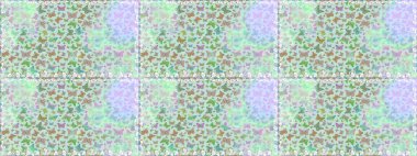 Suluboya soyut parlak desenli kelebek kanatları, retro renkler. Tarafsız renklerde resimler. Kumaş, tekstil, baskı ve davet için arkaplan.