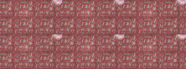 Çiçekli bahar çiçekleri. Küçük çiçekte güzel bir desen. Küçük renkli çiçekler. Moda baskıları için zarif bir şablon. Motley illüstrasyonu. Çizim.