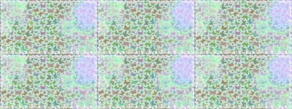 Suluboya soyut parlak desenli kelebek kanatları, retro renkler. Tarafsız renklerde resimler. Kumaş, tekstil, baskı ve davet için arkaplan.