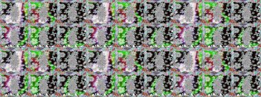 Düz Çiçek Elementleri Tasarım Raster illüstrasyonu. Tarafsız renklerde çiçekler. Renkli Bahar Temalı Kusursuz Arkaplan. Çiçeksiz desenli arka plan.