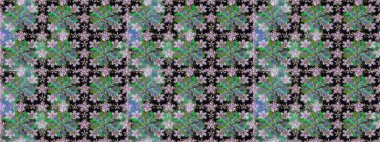 Raster deseni. Organik elementler. Botanik kusursuz desen. Suluboya etkisi.