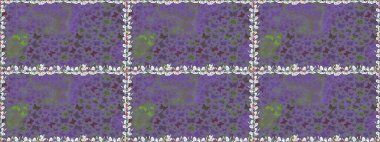 Klasik tarzda hem de. Menekşe ve su rengi filtre etkisinde nötr resimler. Raster illüstrasyonu. Doğanın Yüksek Kalite Kelebeği.