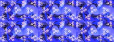 Raster Noel soyut renkli arka plan ve düşen kar tanesi. Dekorasyon kış kar ikonları. Kar Taneleri Raster illüstrasyonu.