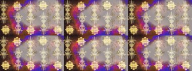 Yeni yıl kar tanesi. Düz kar karalama ikonları, kar taneleri silueti bej rengi, kahverengi ve gri renkler noel afişi için, kartlar. Güzel soyut kar taneleri raster tasarımı..