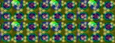 Modern tasarım posteri, kapak, yeşil ve mavi renkli kart tasarımı. Son moda kar taneleri ve elementler onun kartlarını gösteriyor. Kar taneleri tasarımı. Retro biçim dokusu, şablon kış elementleri.