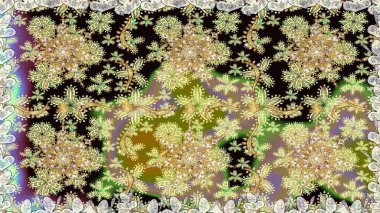 Klasik klasik klasik arka plan. Kusursuz klasik raster nötr ve altın desenli. Geleneksel oryantasyon süsü.