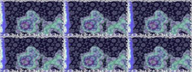 Çiçekler, yapraklar, dekoratif elementler, sıçramalar, lekeler, el çizimleri çizimleri ve Doodle çizimleri, grafik raster çizimleri.