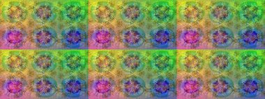 Raster kar taneleri deseni. Renkli arka planda güzel kar taneleri. Raster illüstrasyonu.