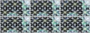 Raster deseni. Raster illüstrasyonu. Tarafsız renklerde bahar çiçekleri. Patlayan çiçekler soyut yerleştirilmiş.