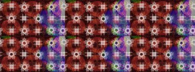 Duvar kâğıdı barok, İspanyol kumaşı. Skeç raster arka planı. Tarafsız, kahverengi ve kırmızı renkler üzerine grafiksel çizim deseni. Çiçek deseni çizimi.