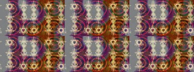 Çiçek kompozisyonu, el boyası, hassas şablon. Üst manzara, yumuşak gri, kahverengi ve mor renkli. Sevgililer günü ve tebrik kartı konsepti için şık bir davetiye. Manzaralı çiçek deseni.