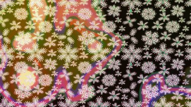 Eski usul küçük çiçekli şirin bir eskiz deseni. Raster illüstrasyonu. Kumaş, duvar kağıdı ve kağıt üzerine baskı yapmak için gelişen arka plan. Moda arka planında parlak buketler.