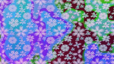 Arkaplan dokusu, duvar kağıdı, mavi renkli çiçek teması. Soyut etnik raster çizim kalıbı. Kabile sanatı boho baskısı, klasik çiçek arkaplanı.