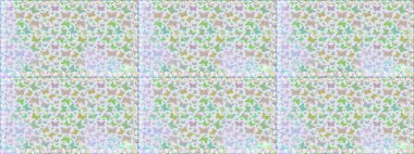 Raster. Elle çizilmiş illüstrasyon. Moda Kumaşı Tasarımı. Şirin kelebeklerin kusursuz desenleri. Gri renkli resimler.