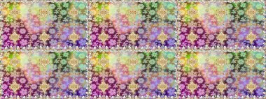 Kusursuz raster arka plan. Kusursuz çiçek deseni. Duvar kâğıdı barok, İspanyol kumaşı. Tarafsız renklerde grafiksel modern kusursuz desen.