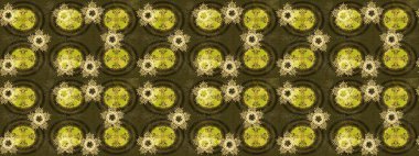 Düz Çiçek Elementleri Tasarımı. Renkli Bahar Teması eskiz kalıbı. Kahverengi renkli çiçekler. Çiçek desenli eskiz, yaz çiçekleri..