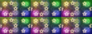 Elle çizilmiş antistress kar tanesi. Kapak, poster, tişört ya da dövme için şablon. Kış boyama sayfaları yetişkin Sanat Terapisi için. Raster illüstrasyon.