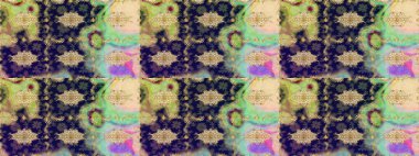 Klasik klasik klasik arka plan. Geleneksel oryantasyon süsü. Klasik Raster Gri ve Altın desenli çizim.