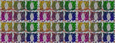 Güzel kumaş deseni. Güzel suluboya çiçek buketi pürüzsüz desen.