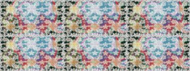 Yaz çiçekleri teması. Suluboya resim taklit Raster çizimi. Klasik çiçekler. Tarafsız renkler. El çizimi soyut süslü elementler.