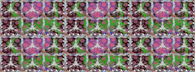 Çiçek desenleri yeşil renklerde, el yapımı papatyalar, papatyalar. Tekrarlayan çiçek arkaplanı, zarif yeşil çiçek duvar kağıdı.