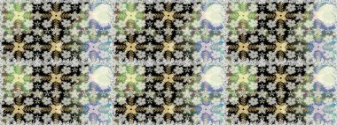 Küçük çiçekte güzel bir çiçek deseni var. Raster deseni. Çiçekli, suluboya desenli kusursuz çiçek deseni.