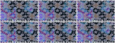 Kumaş desenli papatya çiçeği detayı. Gri renkli çiçekler.