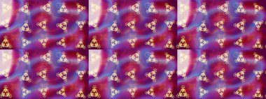 Raster Noel soyut renkli arka plan ve tatlı kar tanesi. Farklı kar tanesi koleksiyonu rasterleri, mor ve mor renkte kış elementleri..