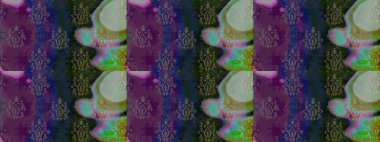 Raster resim. Çiçek açması arka plan kumaş, duvar kağıdı ve kağıt baskı almak için. Parlak buketleri moda grunge arka plan üzerinde. Küçük bir çiçek bir vintage tarzı ile şirin seamless modeli.