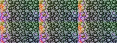 Gri renkli çiçekler. Renkli bahar temalı eskiz kalıbı. Çiçekli çiçek deseni, suluboya. Düz Çiçek Elementleri Tasarım Raster illüstrasyonu.