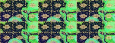 Altın elementli yeşil renkler. Çiçek desenli altın metal. Raster altın çiçek süsü brokar kumaş ve cam desenli. Altın deseni çiz.