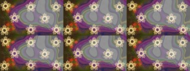 Raster Noel soyut renkli arka plan ve tatlı kar tanesi. Farklı kar taneleri toplayıcısı, gri, nötr ve mor renklerde kış elementleri..