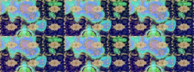 Düz elle çizilmiş klasik koleksiyon. Raster Golden eskiz kalıbı. Arkaplan, kumaş, altın duvar kağıdı. Altın elementlerle mavi renklerde altın desen.