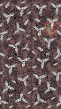 Yumuşak, yaz çiçekli arka plan. Kahverengi renkli çiçekler. Raster çiçek desenli ve çiçekli..