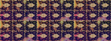 Doğu tarzı element. Tasarım şablonu için çizgi çizimi sınırı. Davetiyeler, kartlar, web sayfası için Raster illüstrasyon. Altın desenli çiçek dekoru. Gri renklerdeki altın element.